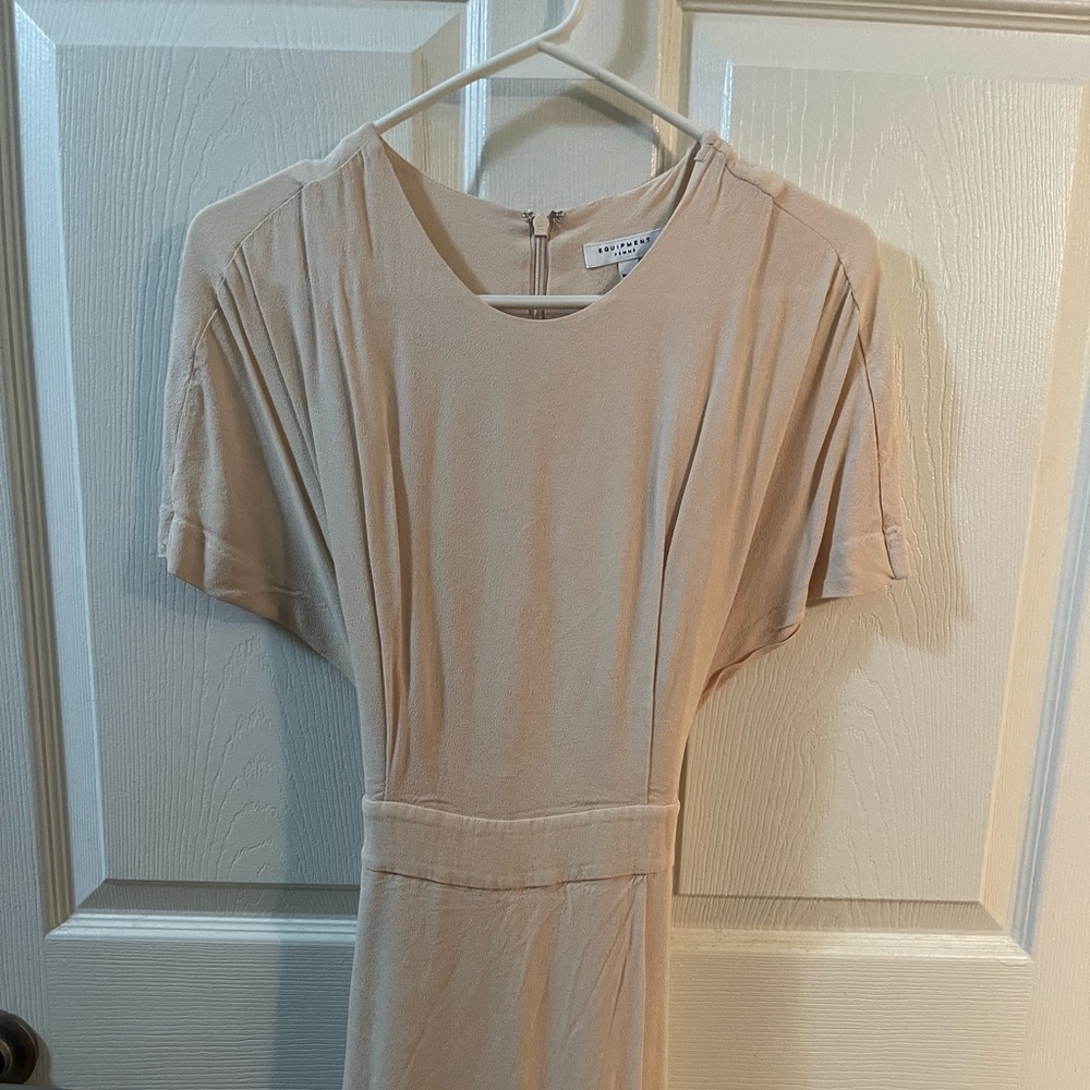 SIZE 4 MIDI DRESS WITH TIE WAIST